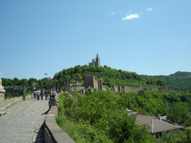 Tsarevets Hill  the fortress 